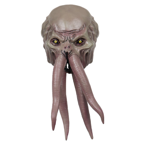 Mind Flayer illithids LATEX MASK Mask Cosplay Latex Masks Helmet Masquerade Halloween Party Costume Props cosplay