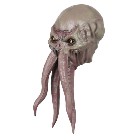 Mind Flayer illithids LATEX MASK Mask Cosplay Latex Masks Helmet Masquerade Halloween Party Costume Props cosplay