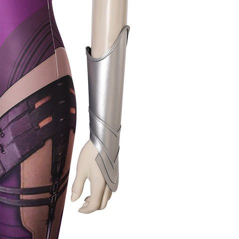 SeeCosplay Mortal Kombat Game Sindel Women Purple Jumpsuit Carnival Halloween Costume