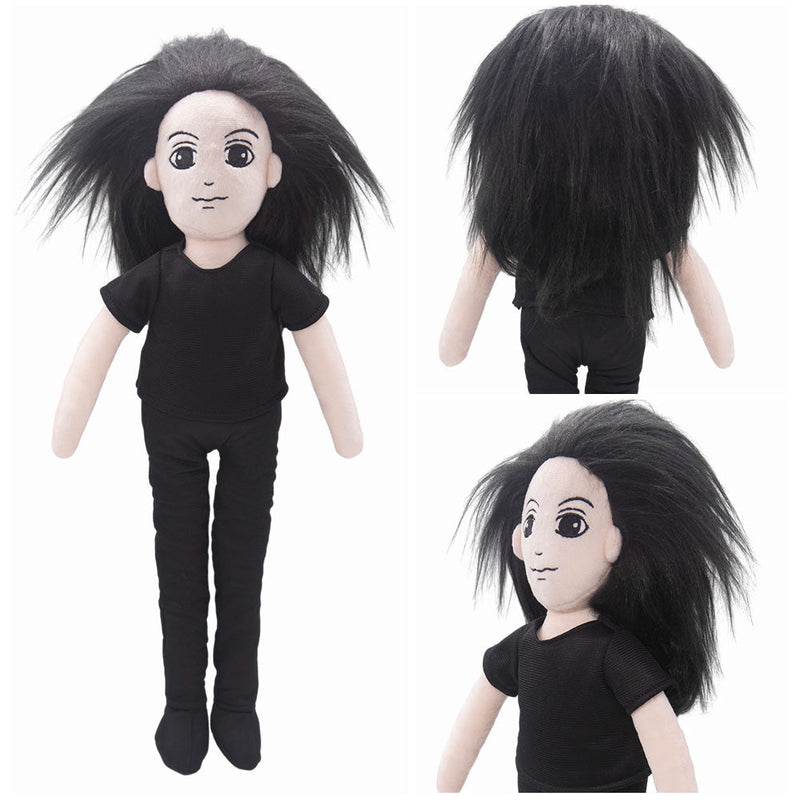 Movie Beetlejuice Lydia Deetz Cosplay Plush Toys Soft Stuffed Dolls Halloween Cosplay Accessories