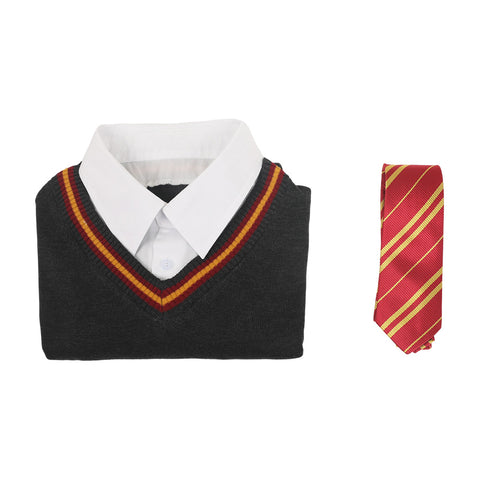 Movie Harry Potter Hermione Sweater School Uniform Outfits Cosplay Costume Halloween Carnival Suit