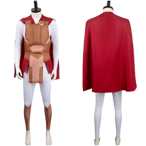 Movie Invincible: Atom Eve 2023 Omni-Man Brown Set Outfits Cosplay Costume Halloween Carnival Suit