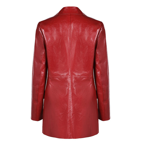 Movie Madame Web 2024 Madame Web Red Jacket Coat Outfits Cosplay Costume Halloween Carnival Suit