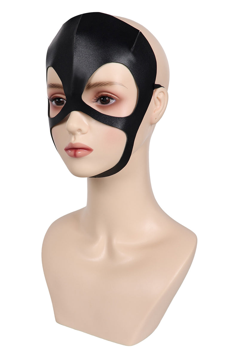 Movie Madame Web (2024) Julia Carpenter Leather Mask Halloween Helmet Masquerade Props