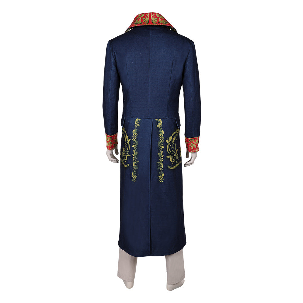 Movie Napoleon 2023 Napoleon Blue Set Outfits Cosplay Costume Hallowee ...