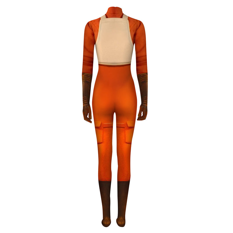 Visions Season 2 Orange Jumpsuit Kids Children Carnival Halloween Suit