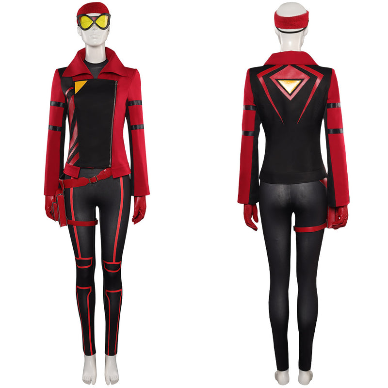 Movie Spider Man Jessica Drew Cosplay Costume Outfits Halloween Carnival Suit