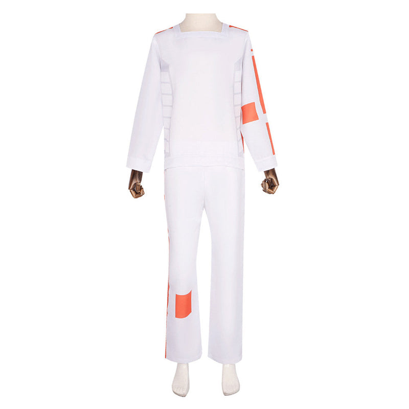 [All Sizes In Stock] Cassian Andor White Cosplay Costume Halloween Carnival Suit