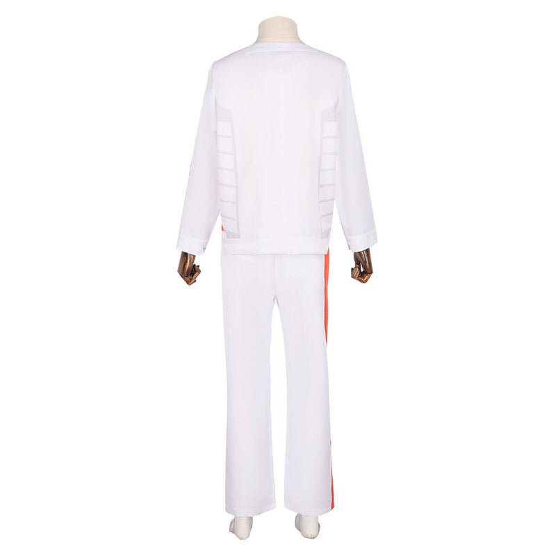 [All Sizes In Stock] Cassian Andor White Cosplay Costume Halloween Carnival Suit