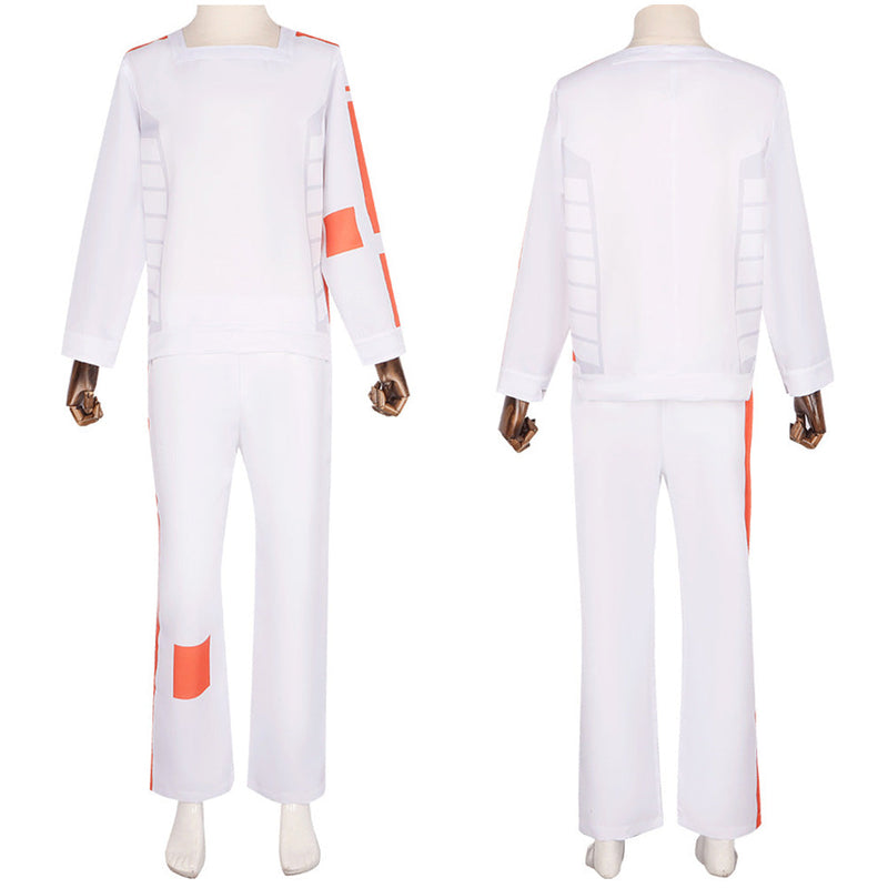 [All Sizes In Stock] Cassian Andor White Cosplay Costume Halloween Carnival Suit