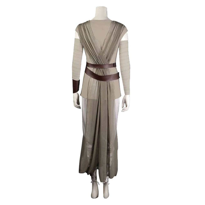 [All Sizes In Stock] The Force Awakens Rey Costume Carnival Halloween Cosplay Suit