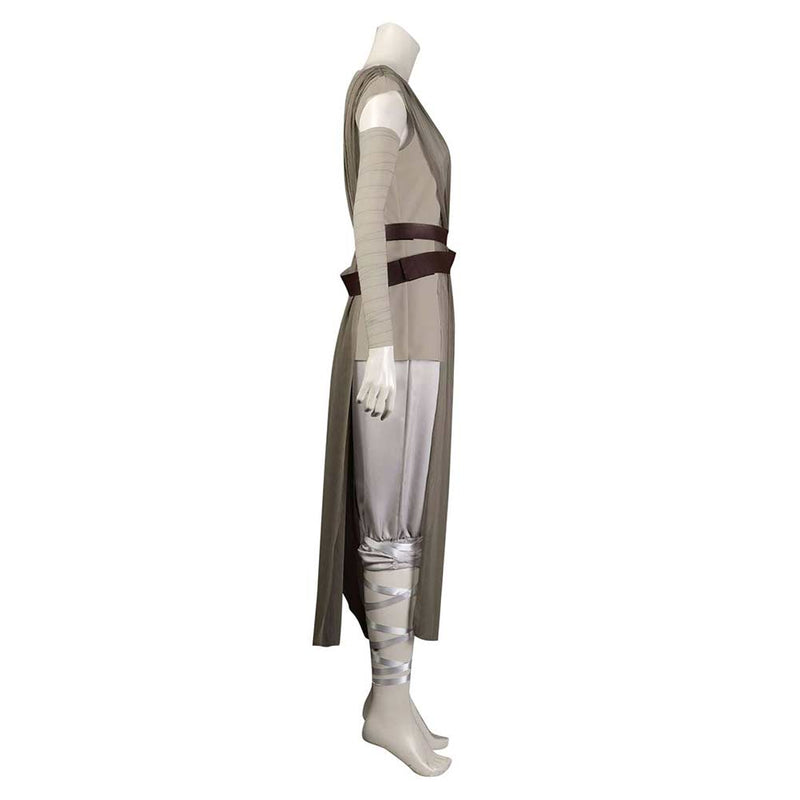 [All Sizes In Stock] The Force Awakens Rey Costume Carnival Halloween Cosplay Suit