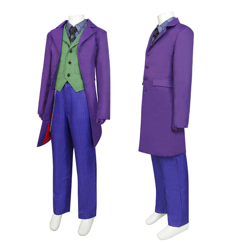 SeeCospaly Movie The Dark Knight Joker Kids Boys Purple Costumes for Carnival Halloween Cosplay Costume