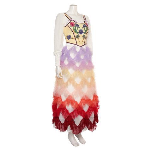 Movie The Hunger Games: The Ballad of Songbirds&Snakes Lucy Gray Baird Cosplay Costume