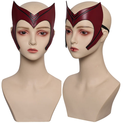Movie What If Season 2 (2023) Scarlet Witch Red Headgear Cosplay Accessories Halloween Carnival Props