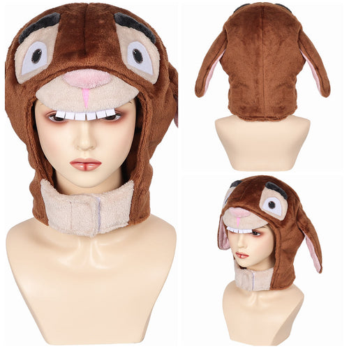 Movie Wish 2023 Valentino Brown Hat Cosplay Accessories Halloween Carnival Props