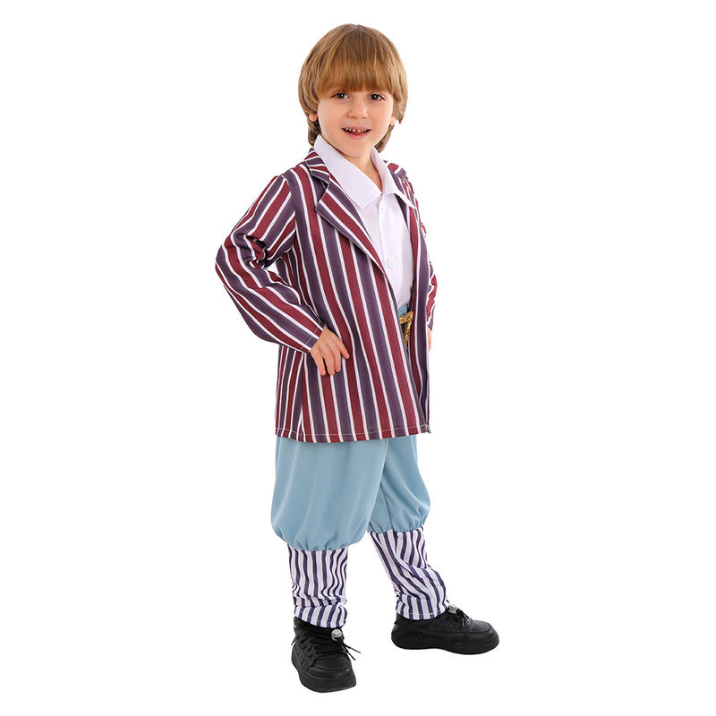 Willy Wonka Costume,Willy Wonka Costume Halloween,Kids Oompa Loompa Costume,Oompa Loompa Costume