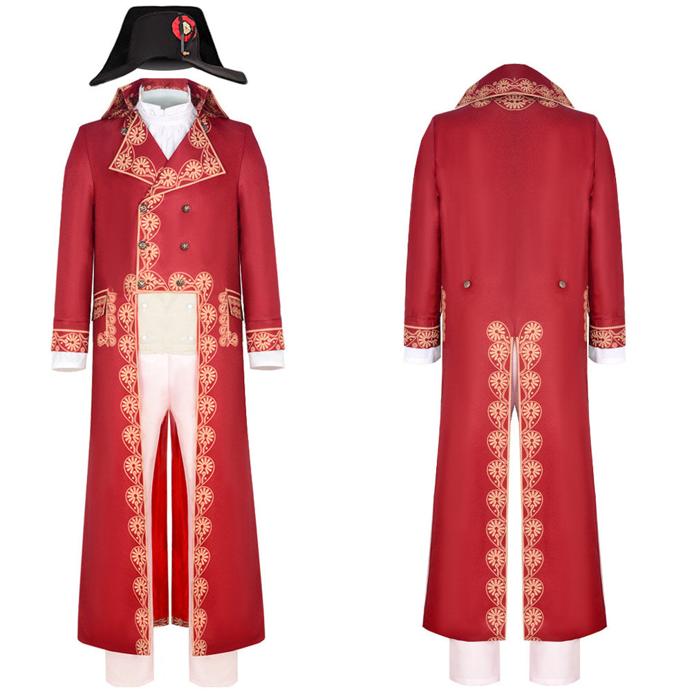 Napoleon 2023 Movie Napoleon Red Outfit Party Carnival Halloween ...