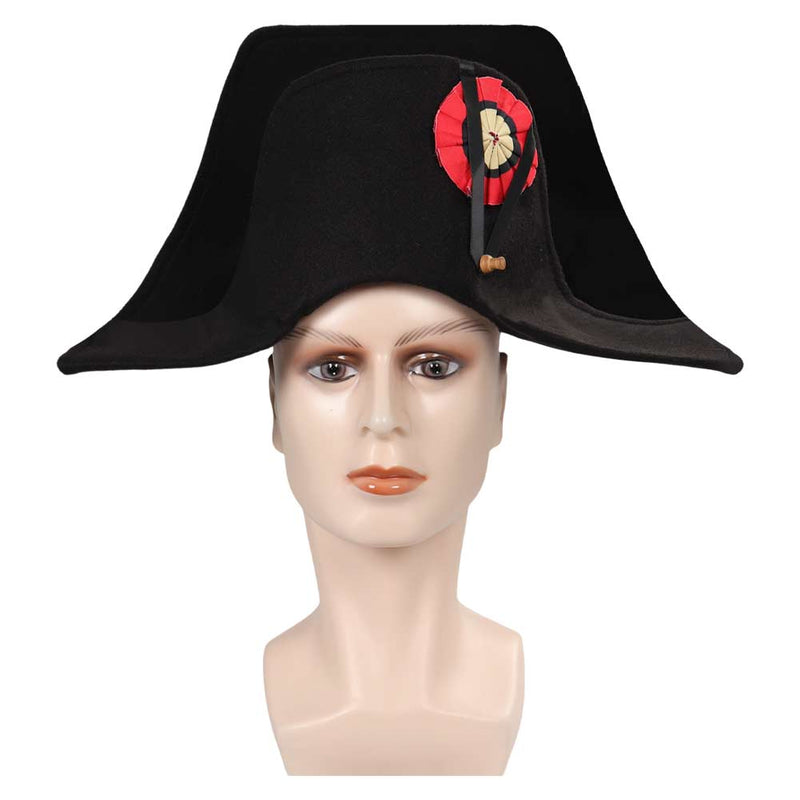 Napoleon:Costume France Captain Hat Cap Halloween Carnival Accessories