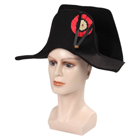SeeCosplay 2023 Movie Napoleon France Captain Hat Cap Halloween Carnival Accessories