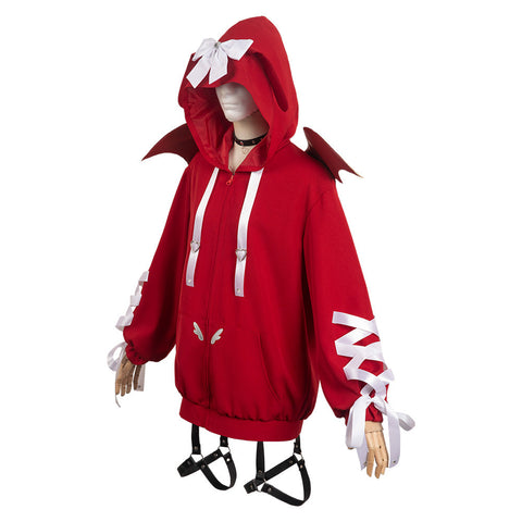 NEEDY GIRL OVERDOSE Ame-Chan KAngel Red Sweater Party Carnival Halloween Game Cosplay Costume Female