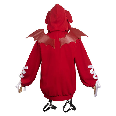 NEEDY GIRL OVERDOSE Ame-Chan KAngel Red Sweater Party Carnival Halloween Game Cosplay Costume Female