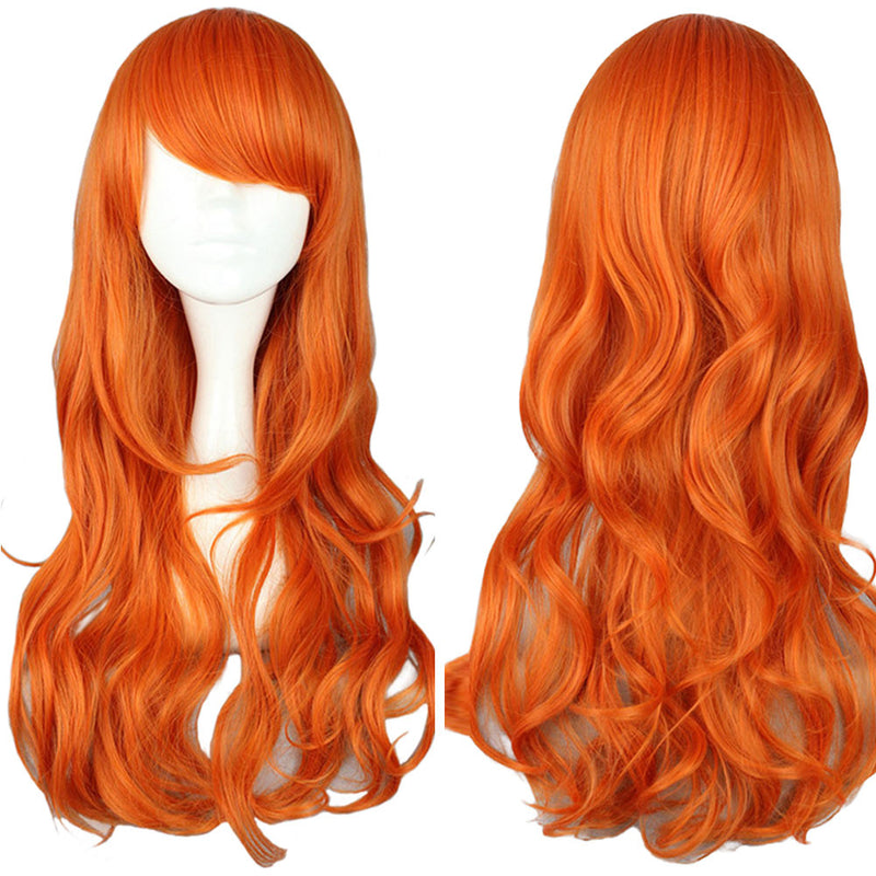 [Full In Stock] One Piece:Nami Wig Cosplay Wig Synthetic Hair Carnival Halloween Party Wig