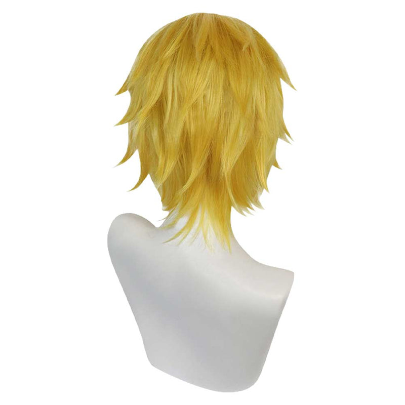 One Piece: Sanji Cosplay Wig Synthetic Hair Carnival Halloween Party Wig