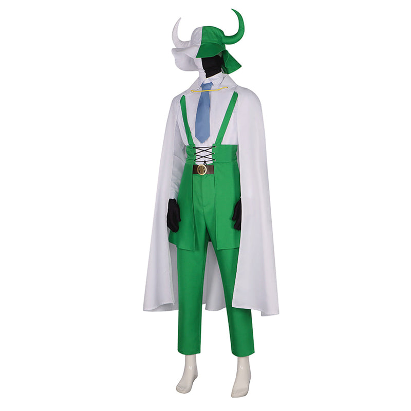 One Piece Page One Green Outfits Halloween Carnival Suit Cosplay Costume