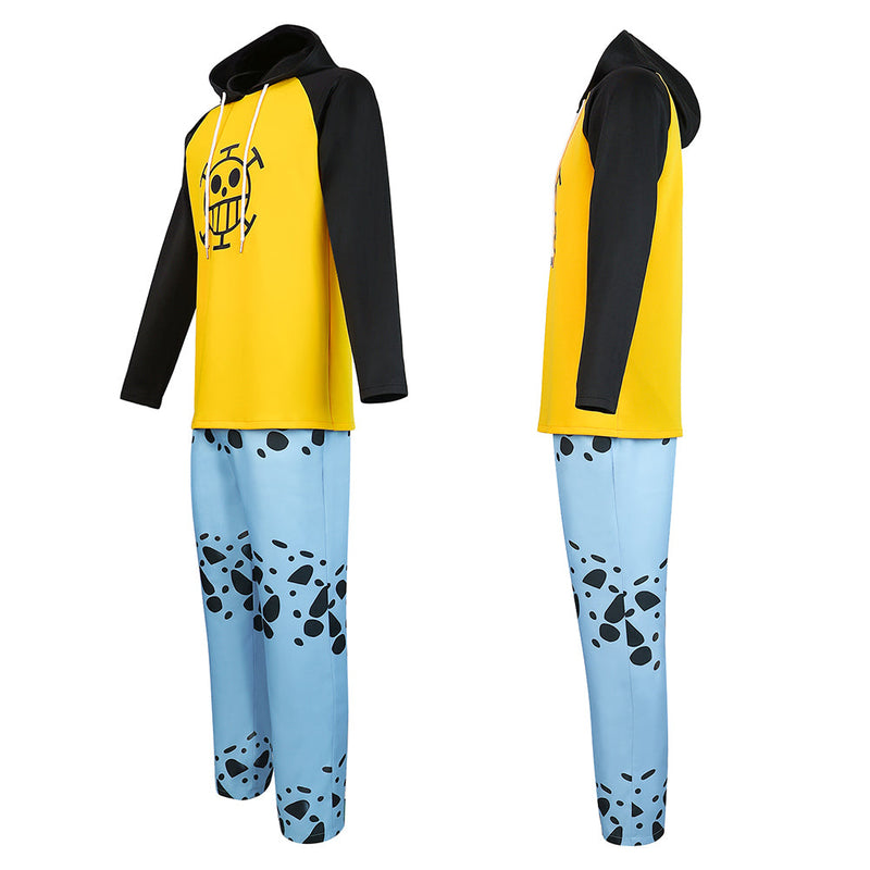 One Piece Trafalgar D. Water Law Outfits Halloween Carnival Party Cosplay Costume