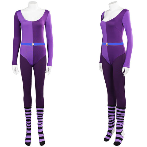 Physical Season 3 Daily Collocation Sheila Purple Sportswear Party Carnival Halloween Cosplay Costume Female