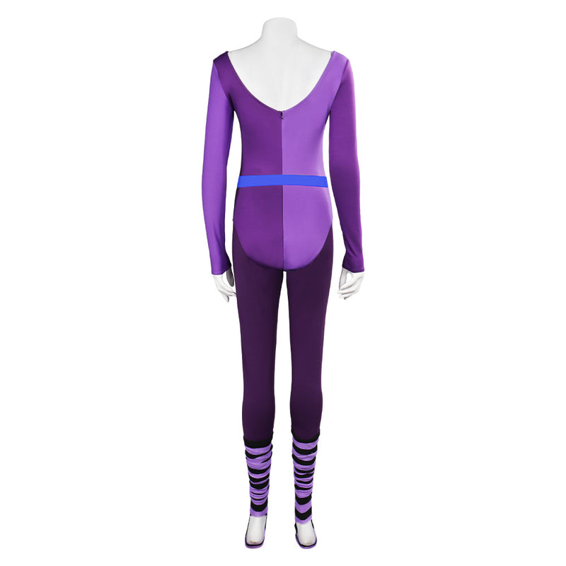 Physical Season 3 Daily Collocation Sheila Purple Sportswear Party Carnival Halloween Cosplay Costume