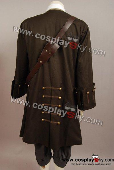SeeCosplay Pirates Of The Caribbean Jack Sparrow Costume Set Cosplay Costume