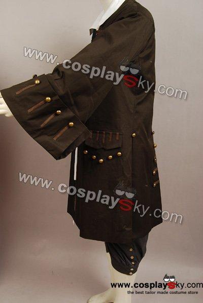 SeeCosplay Fluch der Karibik Jack Sparrow Kostüm Set Cosplay Kostüm