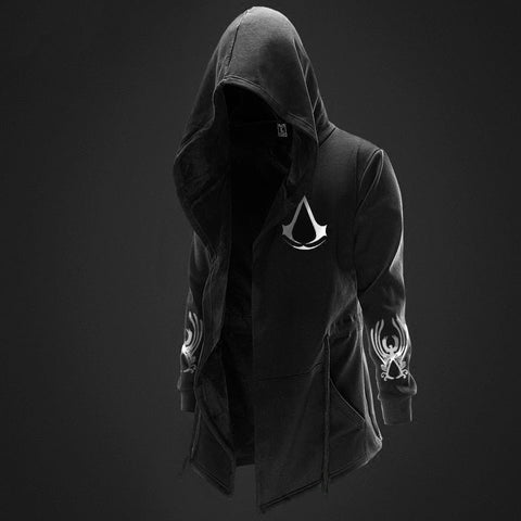Assassin's Creed Master hoodie hooded jacket harajuku long coat