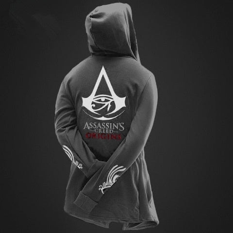 SeeCosplay Assassin's Creed Master hoodie hooded jacket harajuku long coat