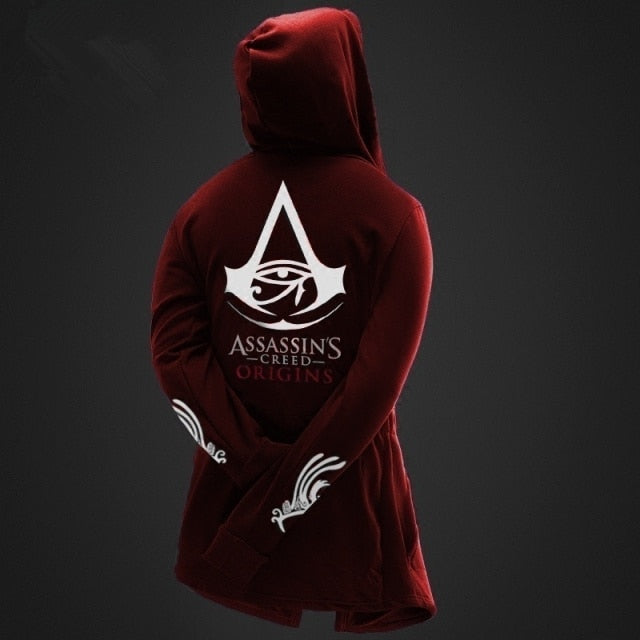 Assassin's Creed Master hoodie hooded jacket harajuku long coat