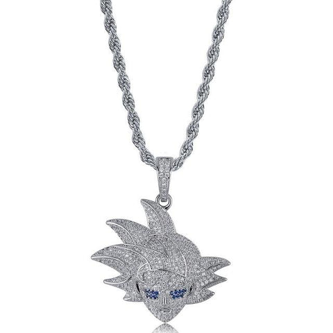 Seecosplay Anime Dragon Ball Z Goku Pendant Necklace