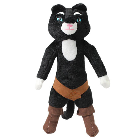 SeeCosplay Puss in Boots Movie Kitty And Wolf Cosplay Plush Toys Cartoon Soft Stuffed Dolls Mascot Birthday Xmas Gifts