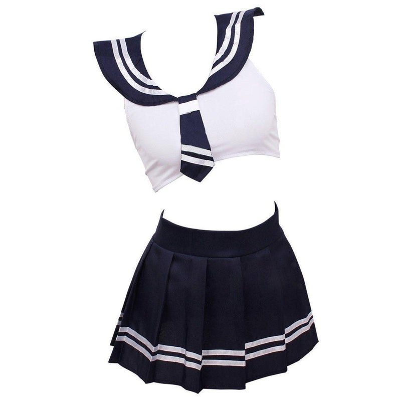 School Uniform Lingerie Sexy Cosplay Costume #JU2500