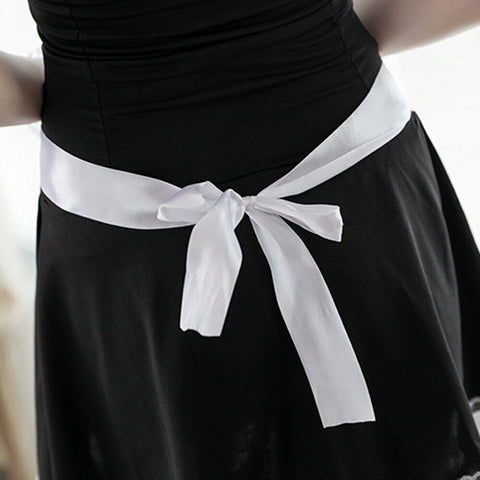 Female Sexy Maid Uniform Set Cosplay Lingerie #JU2624