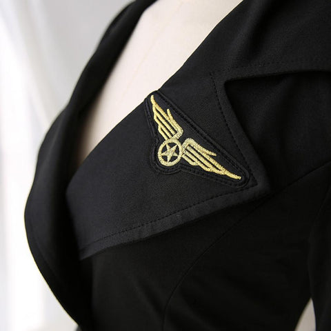 Sexy Stewardess Uniform Roleplay Costume #JU2589