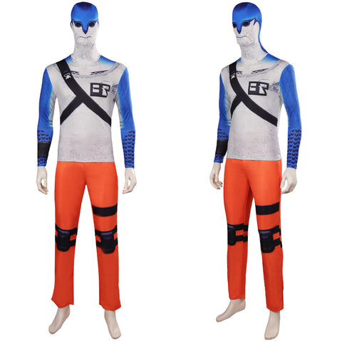 Shark King Suicide Team: Defeat the Justice League Cosplay Costume Outfits Halloween Carnival Suit Suicide Squad