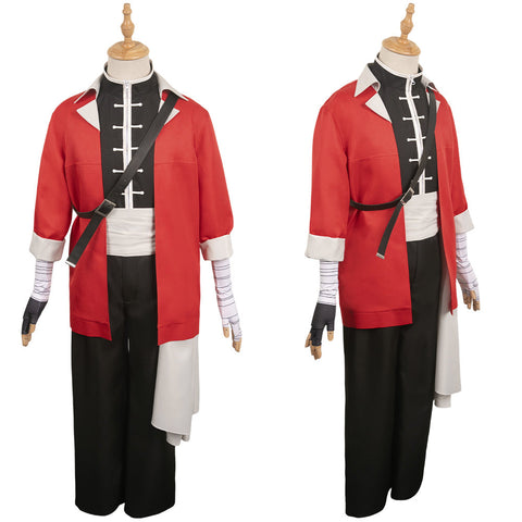 SeeCosplay Sousou No Frieren Stark Red Costume for Halloween Carnival Cosplay Costume