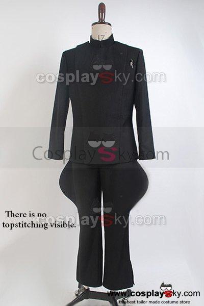SeeCosplay Imperial Officer Black Uniform Costume + Hat + Belt SWCostume