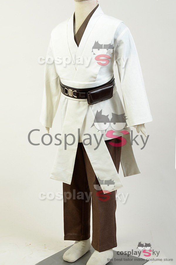 SeeCosplay Kids Children Star Wars Obi Wan Kenobi Jedi Costume Cosplay Costume