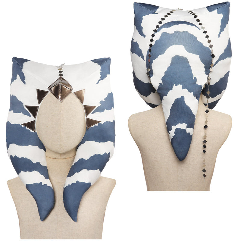 SeeCosplay Ahsoka Headgear Carnival Halloween Accessories SWCostume