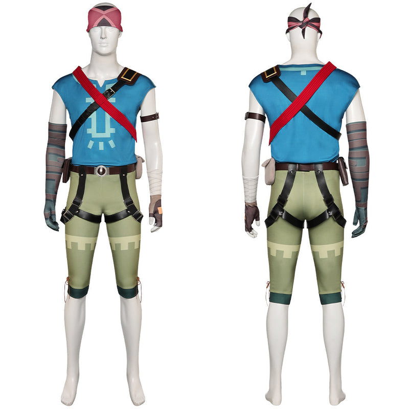 SeeCosplay The Legend of Zelda Link Climbing Costume Halloween For Carnival Costume