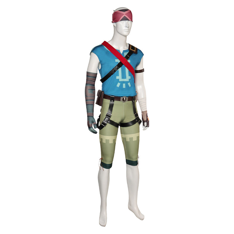 SeeCosplay The Legend of Zelda Link Climbing Costume Halloween For Carnival Costume
