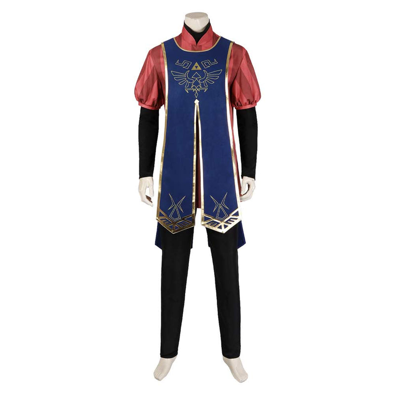 SeeCosplay The Legend of Zelda: Tears of the Kingdom Link Blue Suit For Carnival Halloween Costume
